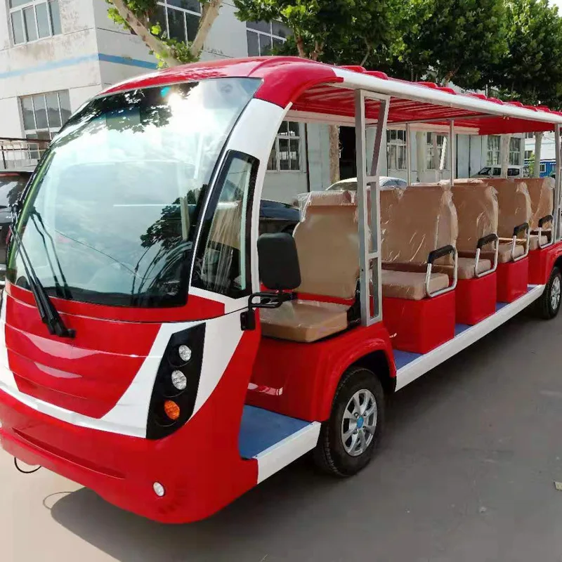 Хорошее качество, Циндао, Китай, оптовая цена, туристический автобус, четыре колеса, Электрический экскурсионный автобус для продажи