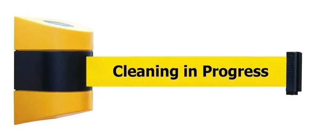 Hot Sale Item 12 Meters Crowd Control Queuing Barriers Length Wall Mount Belt