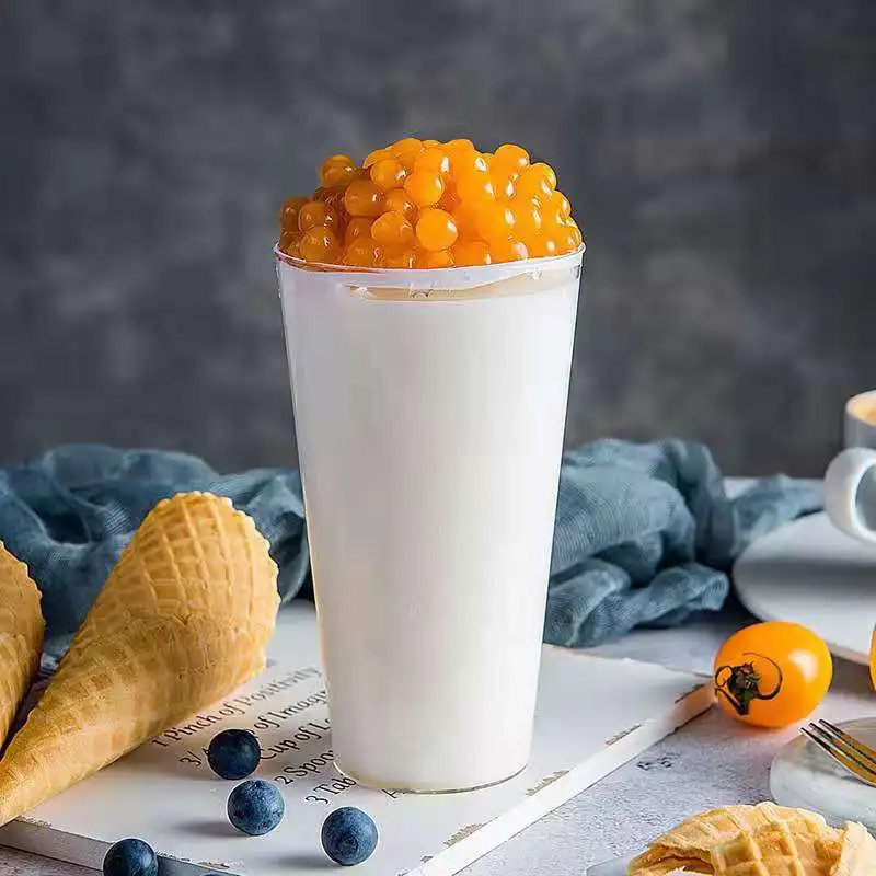 Платиновый сукцинат пузырьки оптовая продажа круглые жемчужины Tapioca молочный чай с коричневым