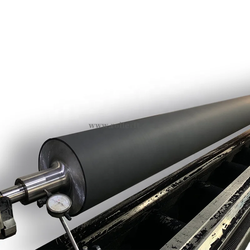 Futian rubber roller for printing machine developer rubber roller steel core roller printer