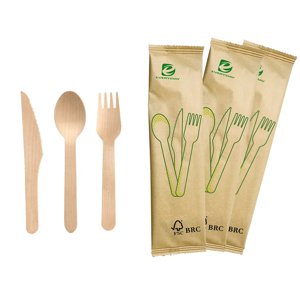 Wooden Disposable Biodegradable Cutlery Knife