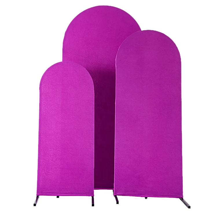 Party Background Set Background Iron Arch Cover Wedding Elastic Arch Cover