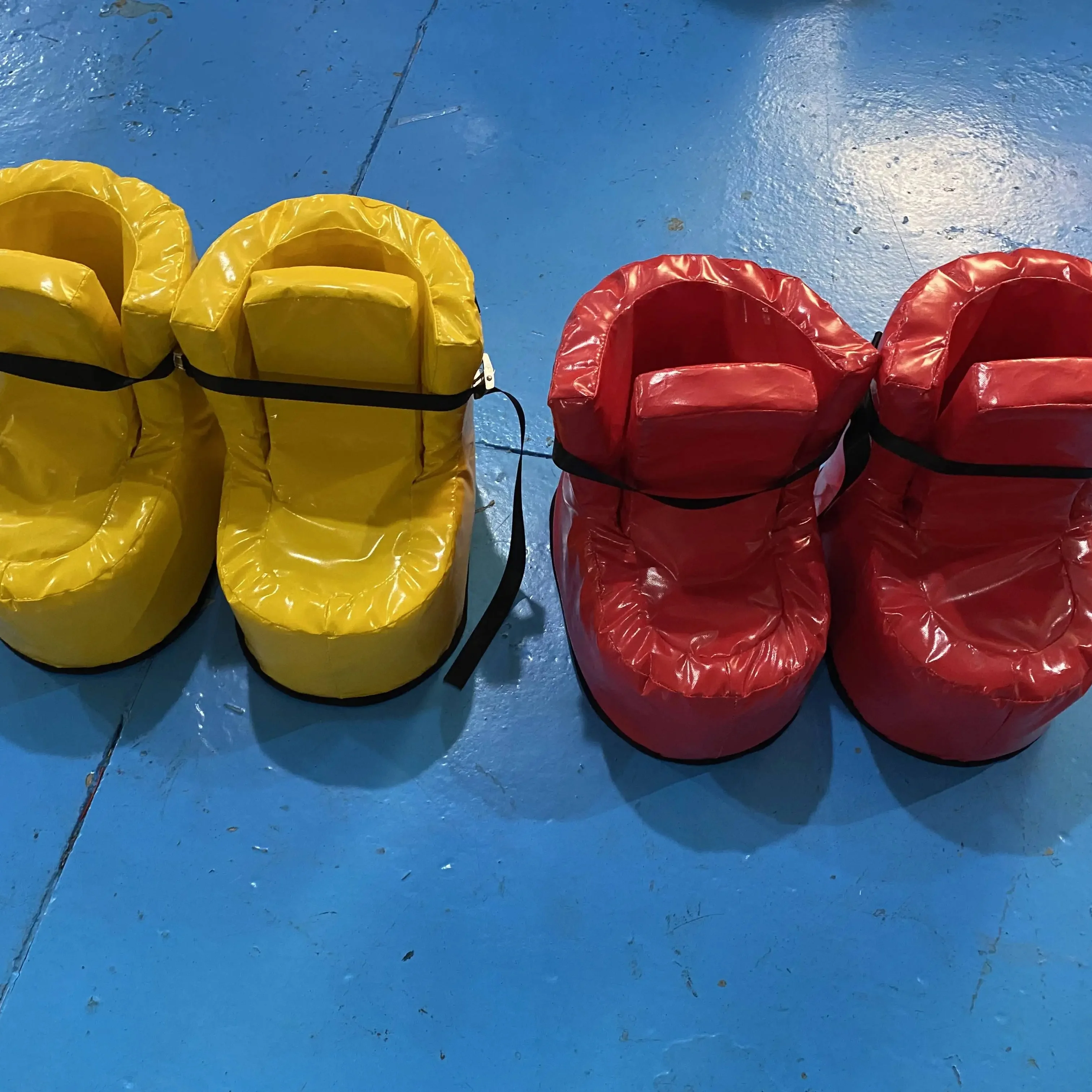 most durable newly inflatable walk on shoes for sport games with good quality