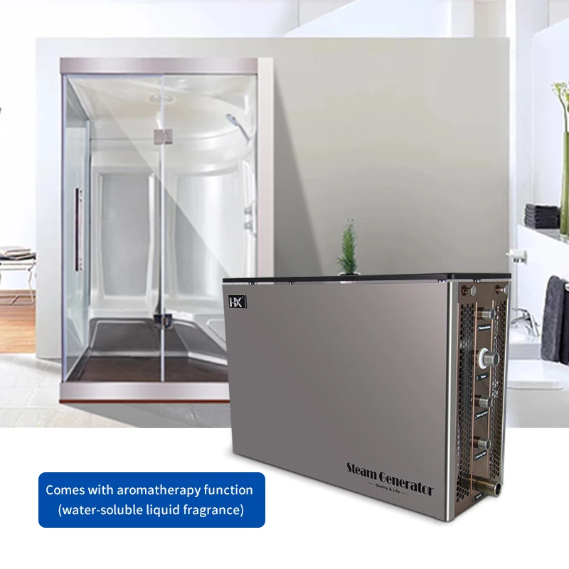 Electric Steam Generator Sauna For Steam Bath Home Commercial Residential 12kw Wet Sauna Steamer Machine For Shower Room