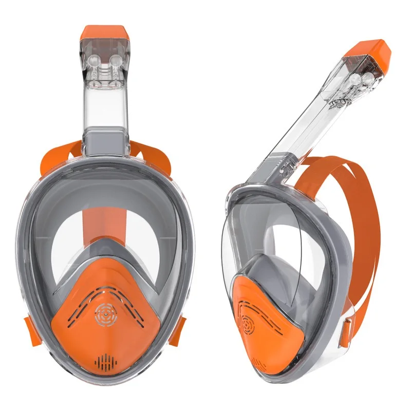 Профессиональная противотуманная маска для подводного плавания с креплением для камеры go pro маска для подводного плавания на все лицо