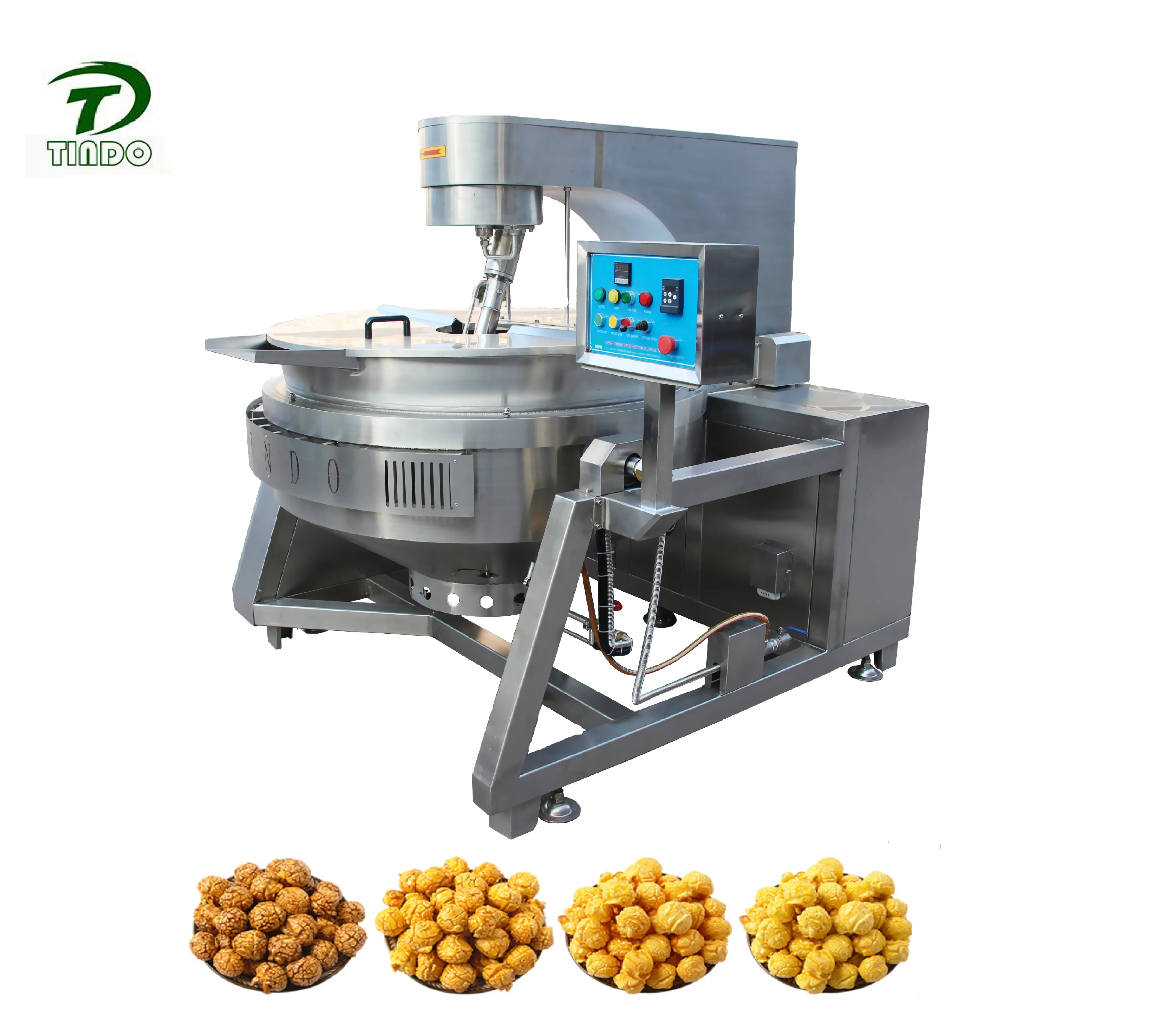 caramel popcorn machine, flavored popcorn machine