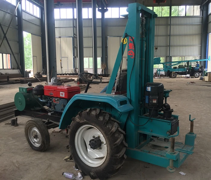 150m Tractor mounted water well drilling rig DFT-450 bore well drilling machine price