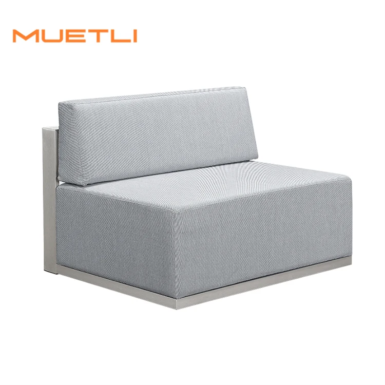 Factory Wholesale Luxury Outdoor Sofas Large Sectional Furniture Patio Couch Garden Sets