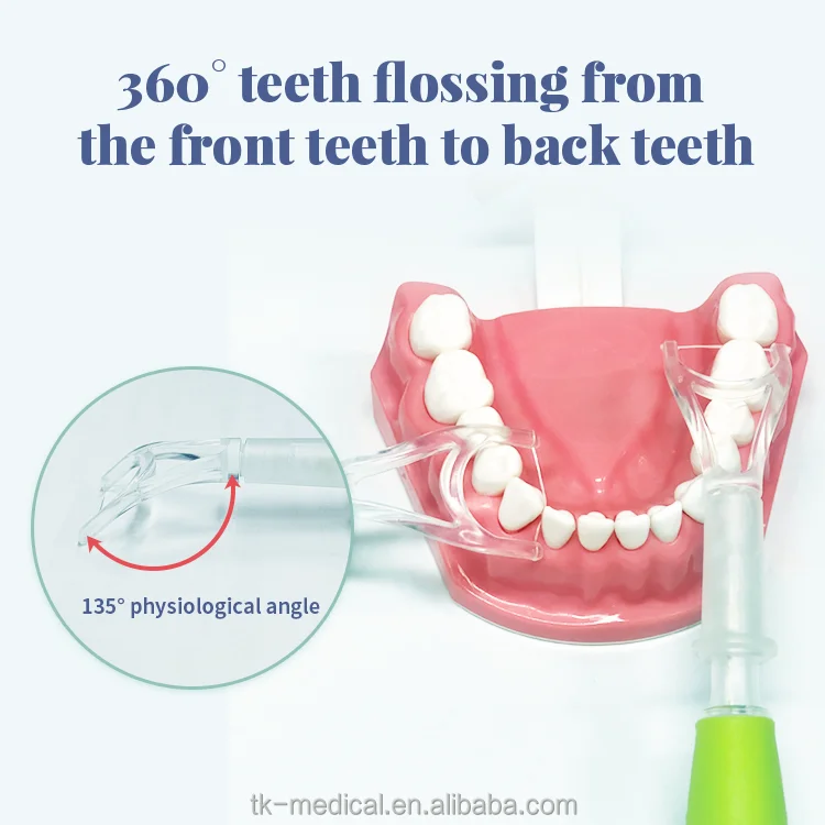 iSee IPX6 waterproof Glowing dental floss with Food grade material