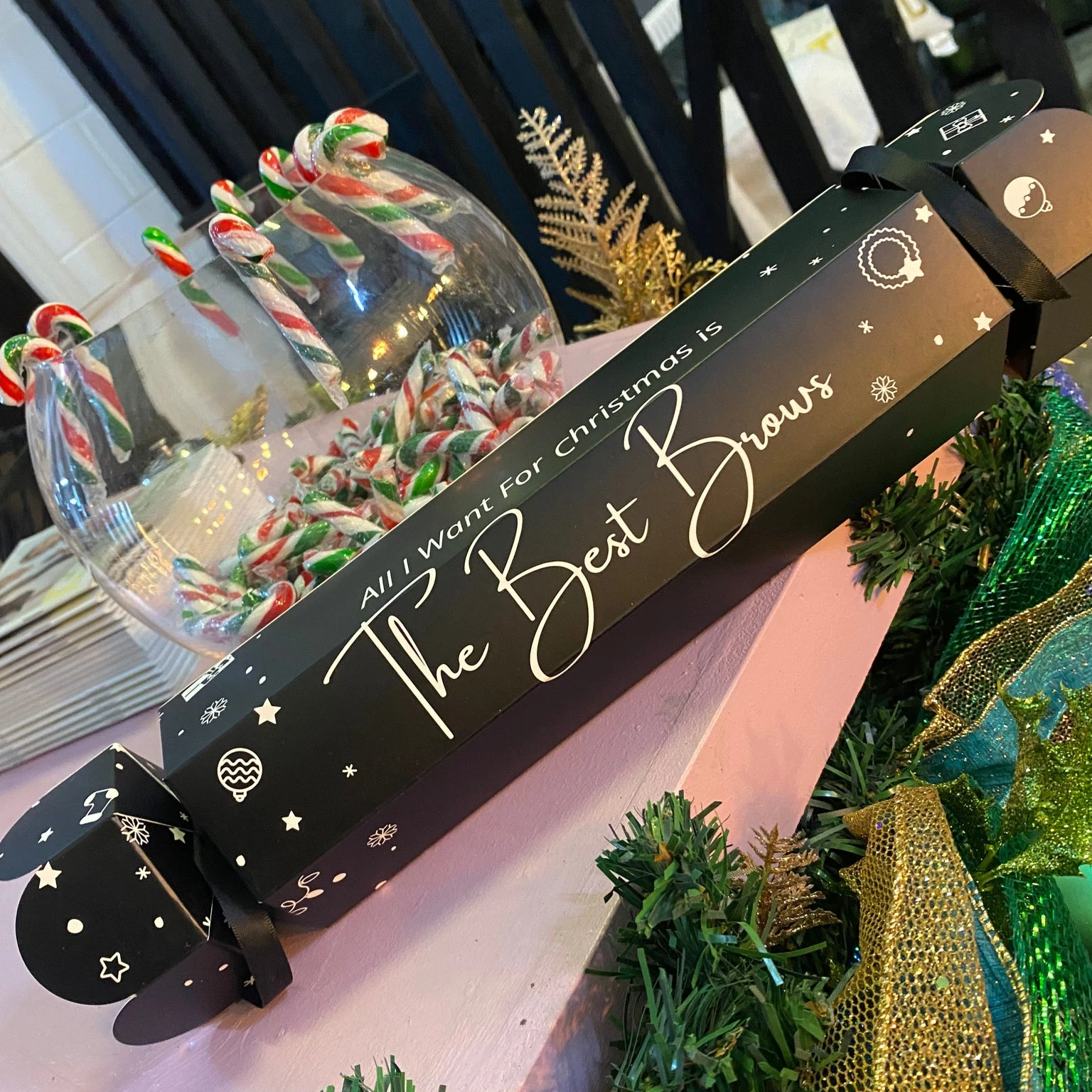 Customized Empty Christmas Cracker Party Decorations Toy with Snaps and Gifts Paper Boxes Christmas Crackers