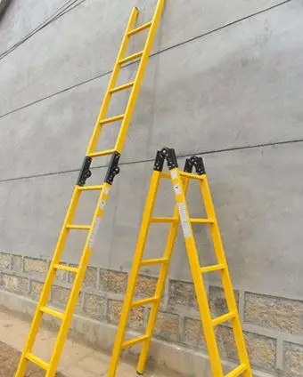 Easily Installed Factory Direct Sell High Strength Insulated Fiber Glass Step Platform Ladder
