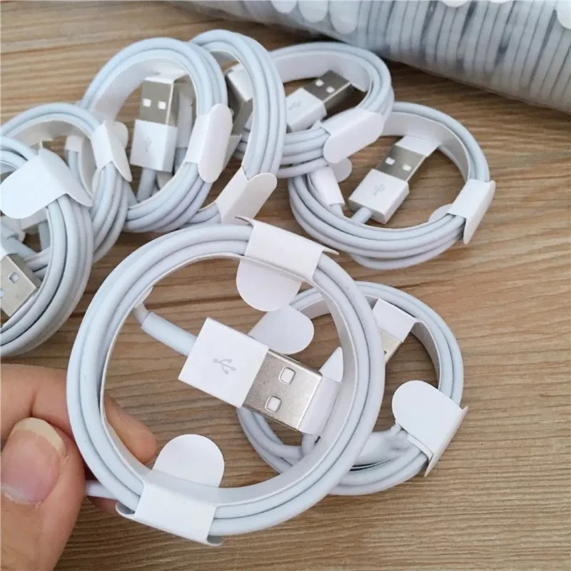 Original High Quality For iPhone Charger 1M 2M 3M USB Cable Data Transfer Fast Charging cord For iPhone Mobile Phone Cable