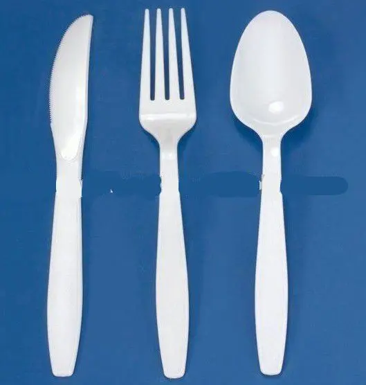 plastic cutlery,plastic fork and spoon,mini spoon and fork