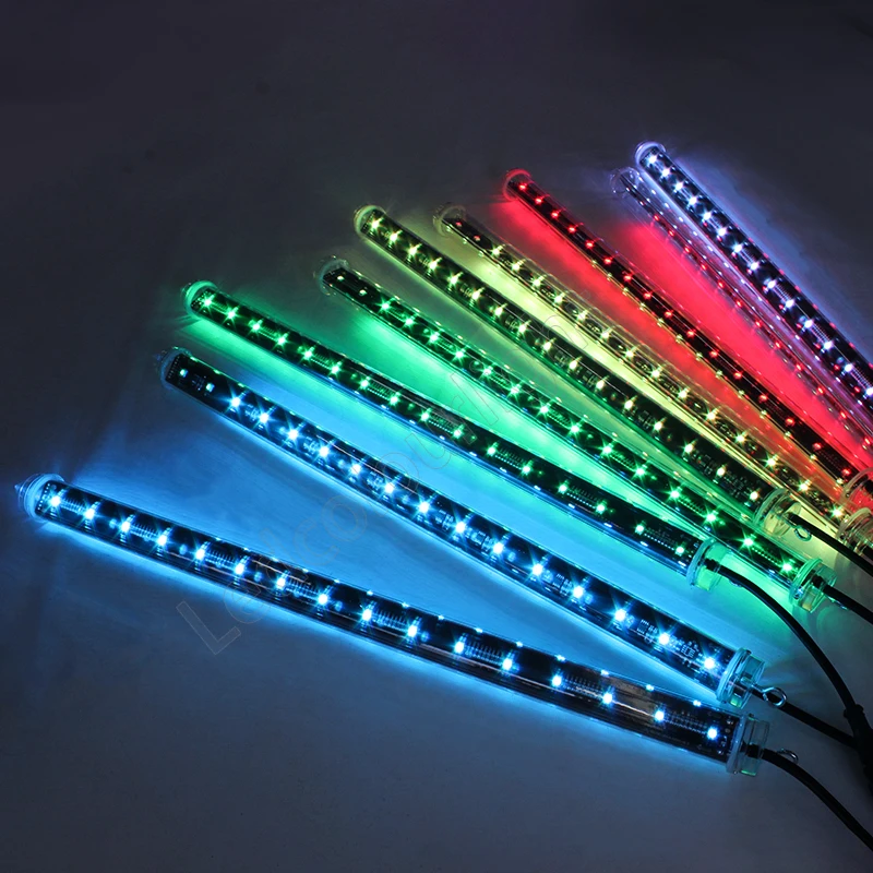 2024 Hot-Sale 0.5M/1M IP65 DMX LED nightclub Meteor lighting 24v 12W RGB Artnet-control DVI/studio standard program