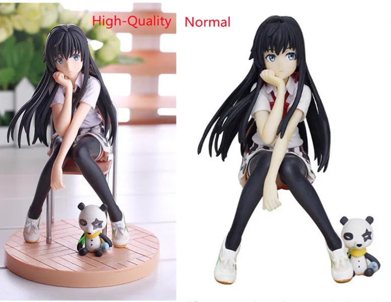14.5cm Yukinoshita Yukino Anime Action Figure Toys My Teen Romantic Comedy PVC Collection Figures Toys Car Decoration Kids Gifts