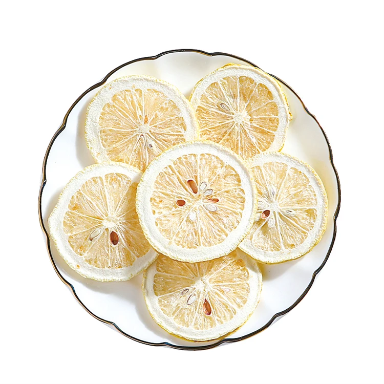Оптовая продажа поставка с завода высококачественный кислый вкусный сушеный желтый ломтик лимона фруктовый чай