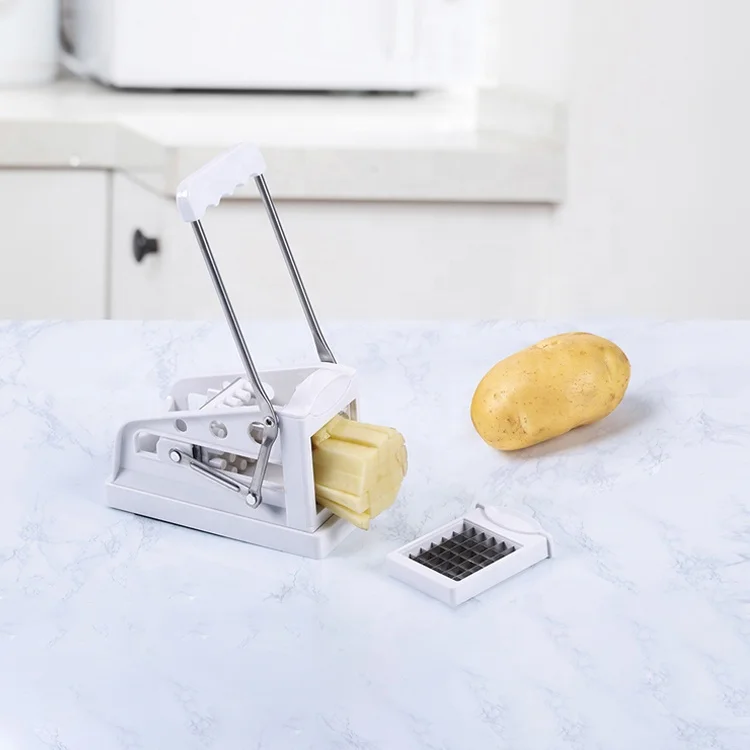 Stainless Steel Potato Cutter, French Fries Cutter Machine Potato Cutting