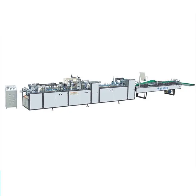 ZH-780B машина картонная коробка Папка Gluer