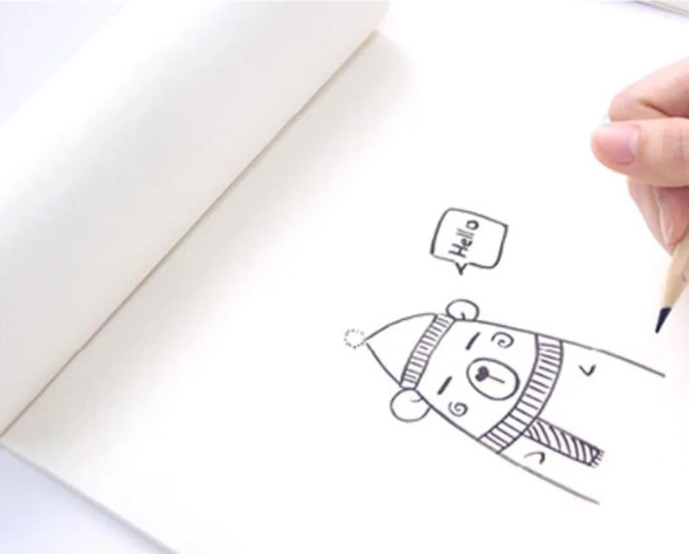 custom children drawing book tear-off kids drawing books