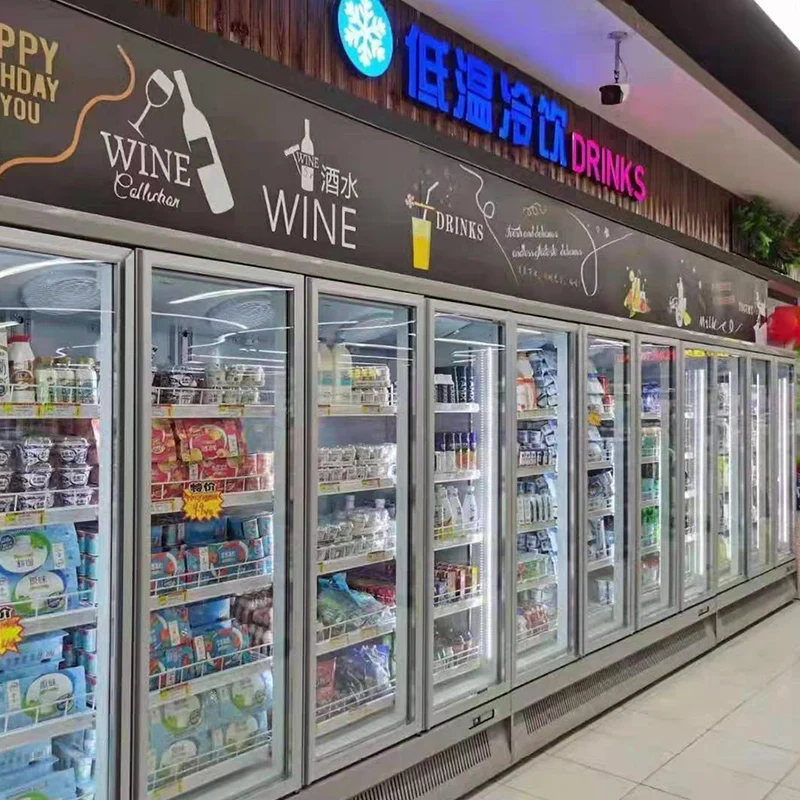 New Design Commercial Gelato Display Cabinets Freezer Display Case Ice Cream Showcase