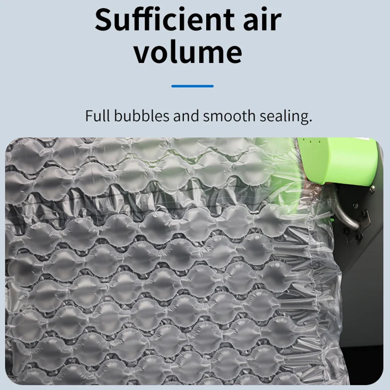 110V/220V Air Cushion Machine Packaging Bubble Wrap Air Cushion Bubble Film Packing Machine