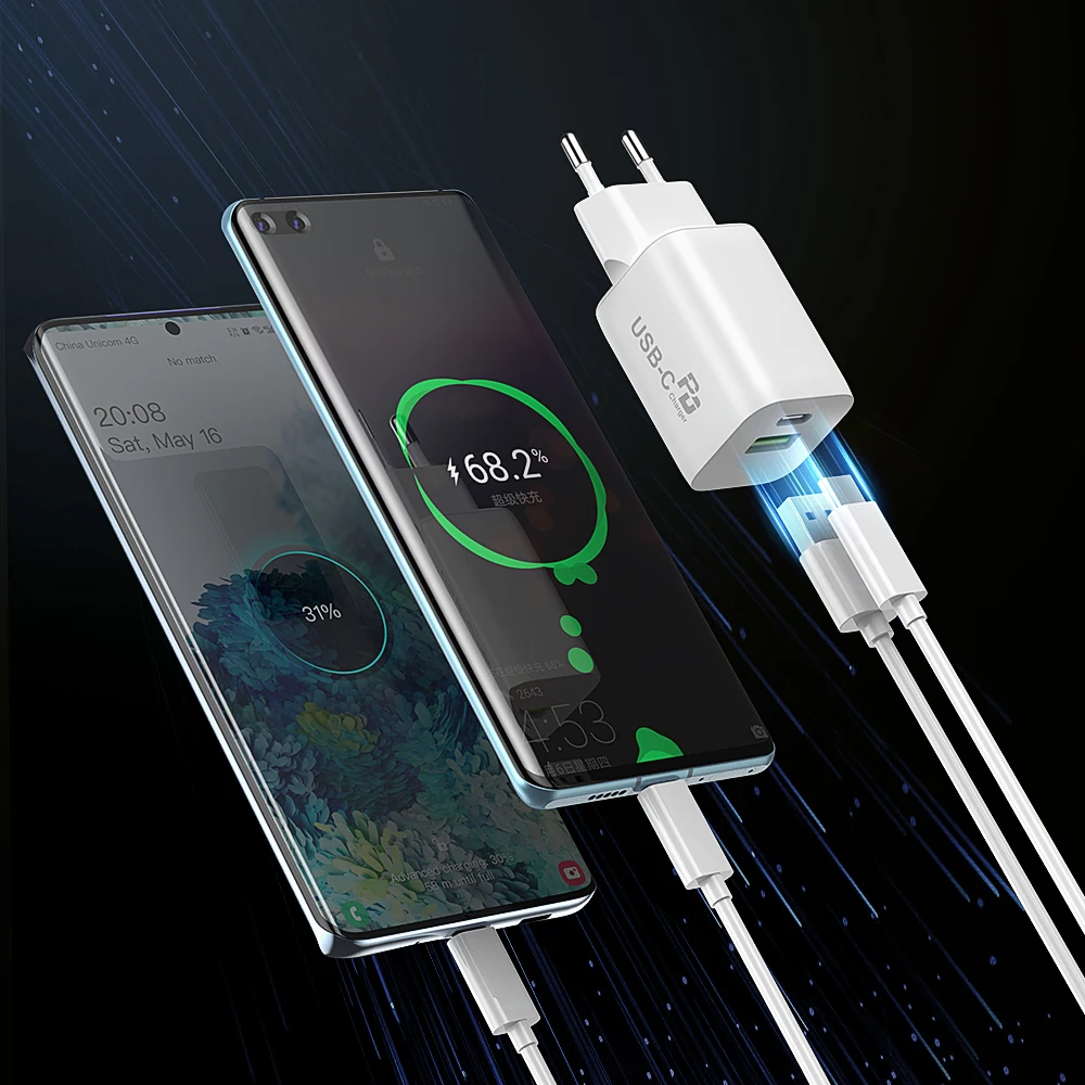 33W QC 3.0 dual Port Fast Charge QC3.0 USB Wall Charger Travel Adapter with CB/KC/PSE/CE/ROSH For Mobile Phones