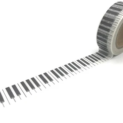 Sticker Kawaii Stationery Music Notes Masking Tape Music Not Set Adhesive Tape Scrapbooking Tape