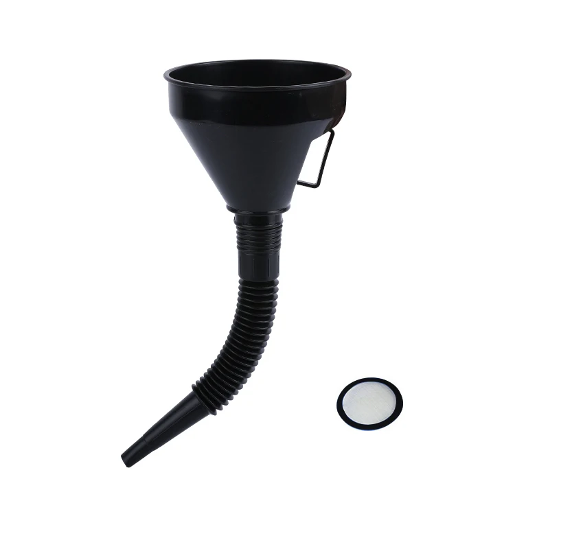 KiMin Hot Sale 5.70inch with hose Filling gasoline engine oil liquid filter funnel