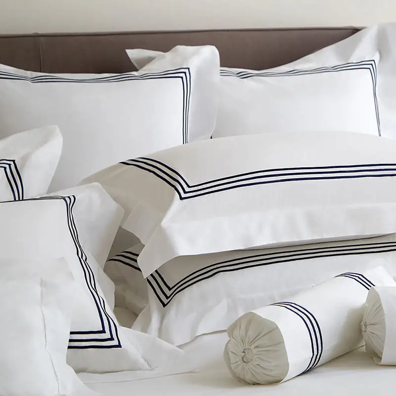 Bedding Sets Hotel White Hotel Bed Hilton Fitted Sheet Bed Sheet 100 Cotton Hotel Bed Sheet Set 4 Piece