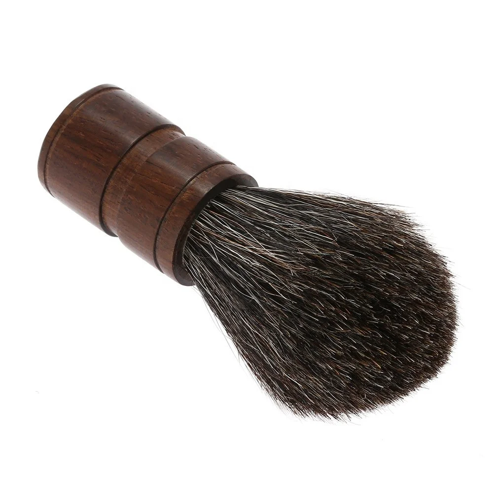 Horsehair Brush Wood Handle Shaving Brush Mini Order is Welcome
