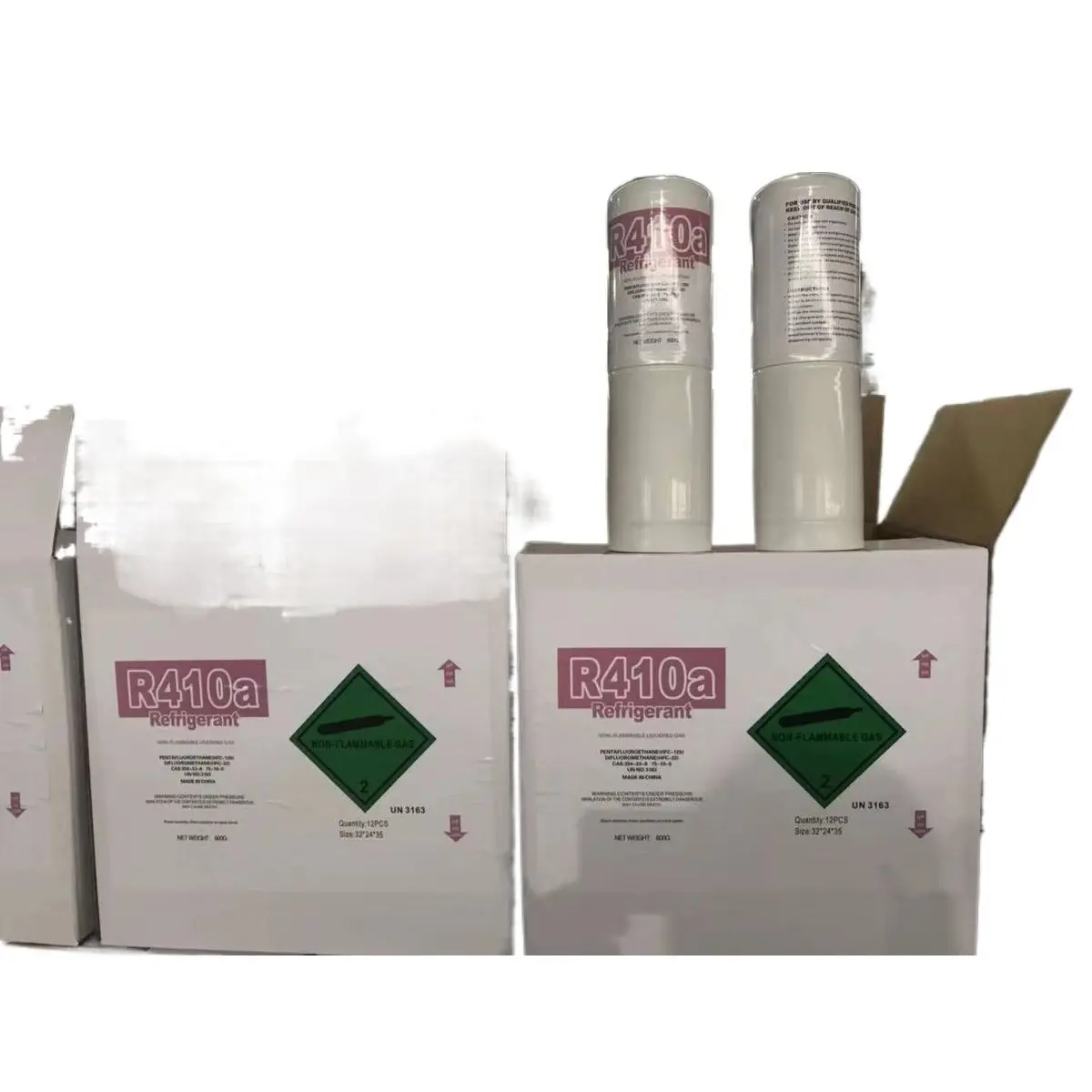 Factory Wholesale R410a Refrigerant Gas Cylinder Air Conditioner Refrigerant Gas R410a