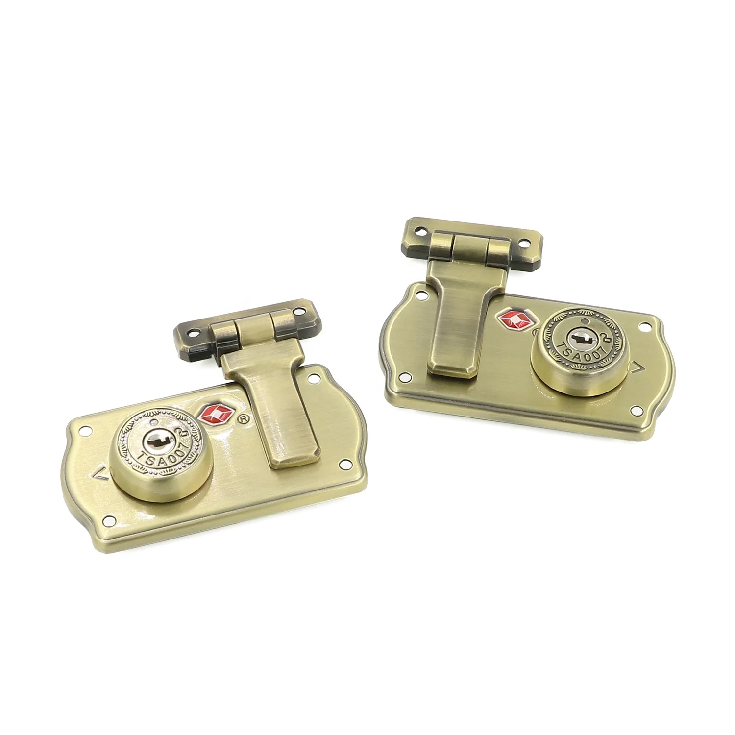 Tsa8075 Fashion High-Quality Customs Key Box Lock Antique Characteristic Equipment Box Lock