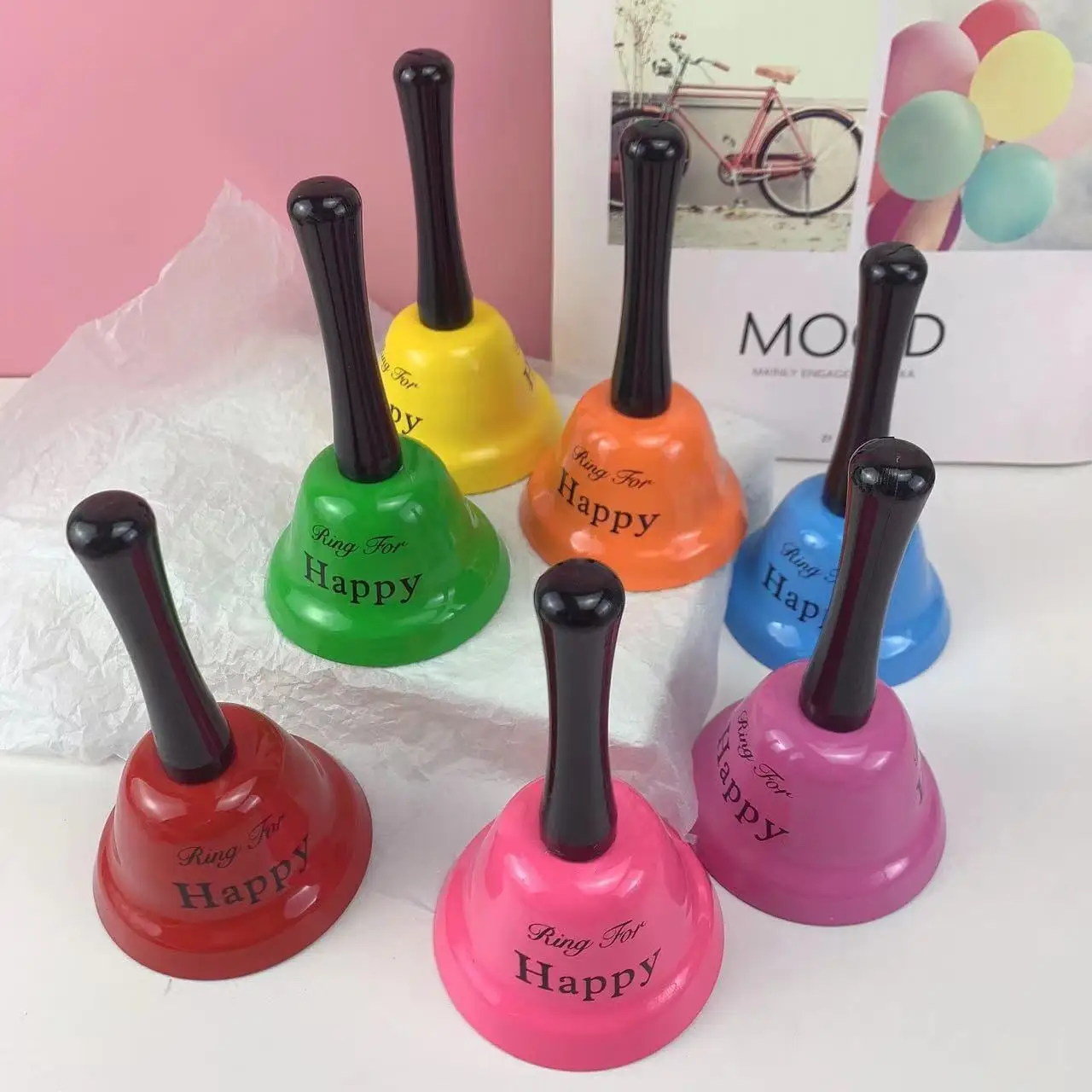 Party Accessory Gag Gift Ring for Sex Kiss LOVE Drink Desk Table Call Bell sex toy