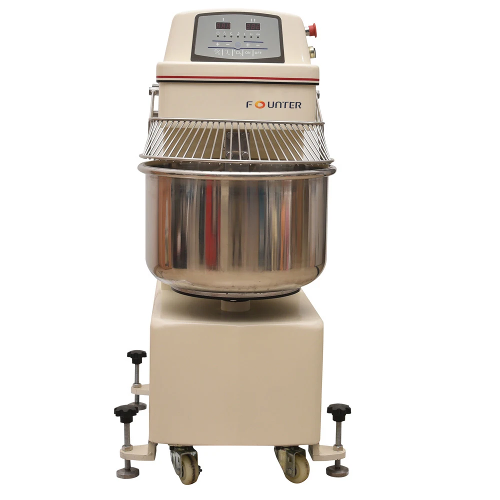 Manufacturer Sale 15/25/50/75/100/125KG Pizza Dough Mixer Machine Industrial Bread Spiral Mixer Cake Mixers