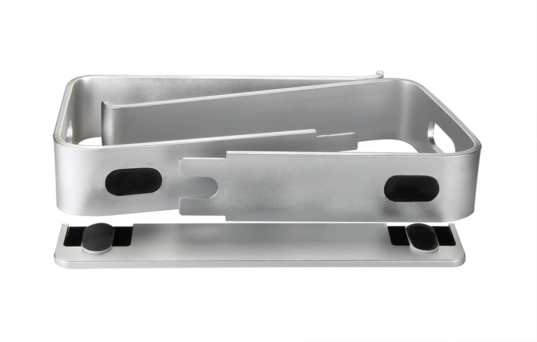  Aluminum Alloy Laptop Stand for Desk Detachable Computer Notebook Holder Ergonomic Riser Portable
