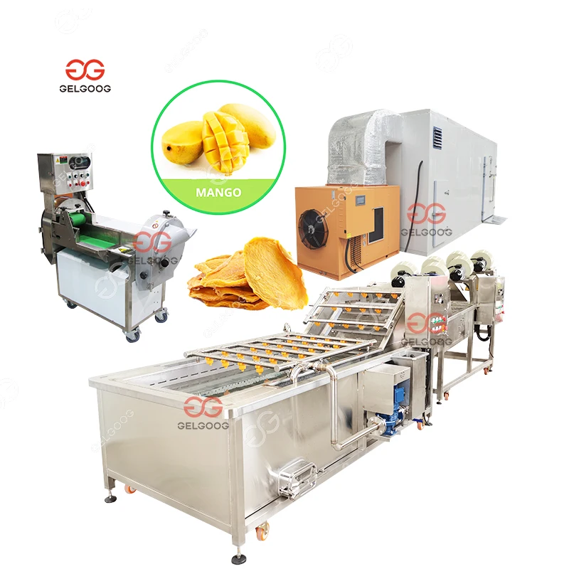 Gelgoog Strawberry Drying Dry Banana Potato Production Line Dried Peaches Sweet Potato Slicer Processing Line