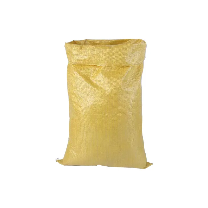Pp Woven Laminated Storage Bags Polypropylene Laminated Sack Rice Flour Animal Feed Fertilizer Packing Woven Bottle Bag