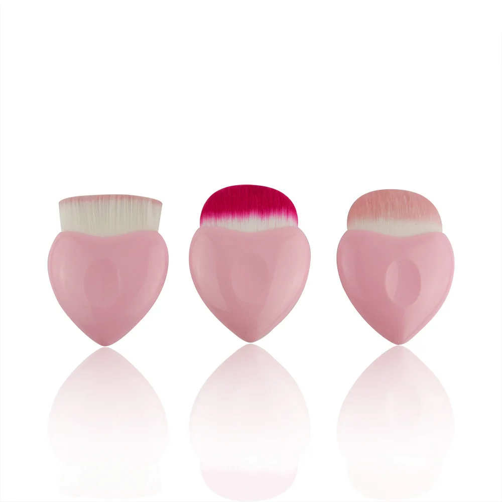 Elf Makeup Foundation Brush for Liquid Makeup Makeup Brush Set Foundation Blending Blush Face Lip Gloss Plastic Synthetic Hair