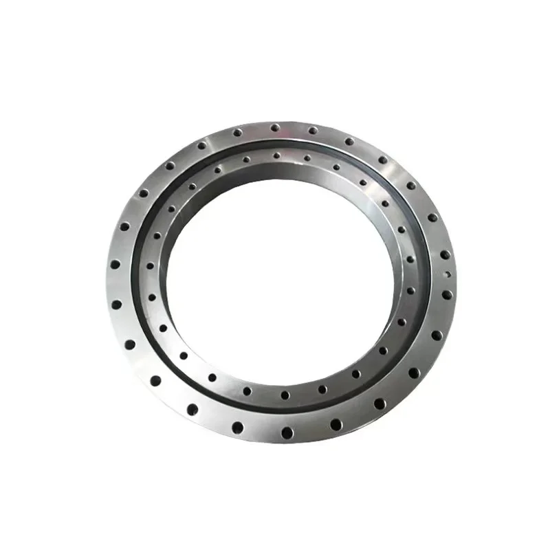 010.25.710 Single row four point contact ball slewing bearing with non gear