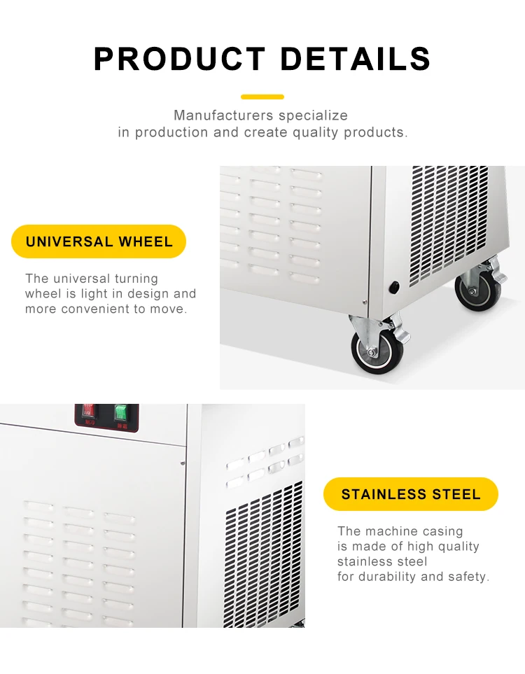 Машина для приготовления мороженого машина из нержавеющей стали жареного йогурта коммерческого напитков в рулонах