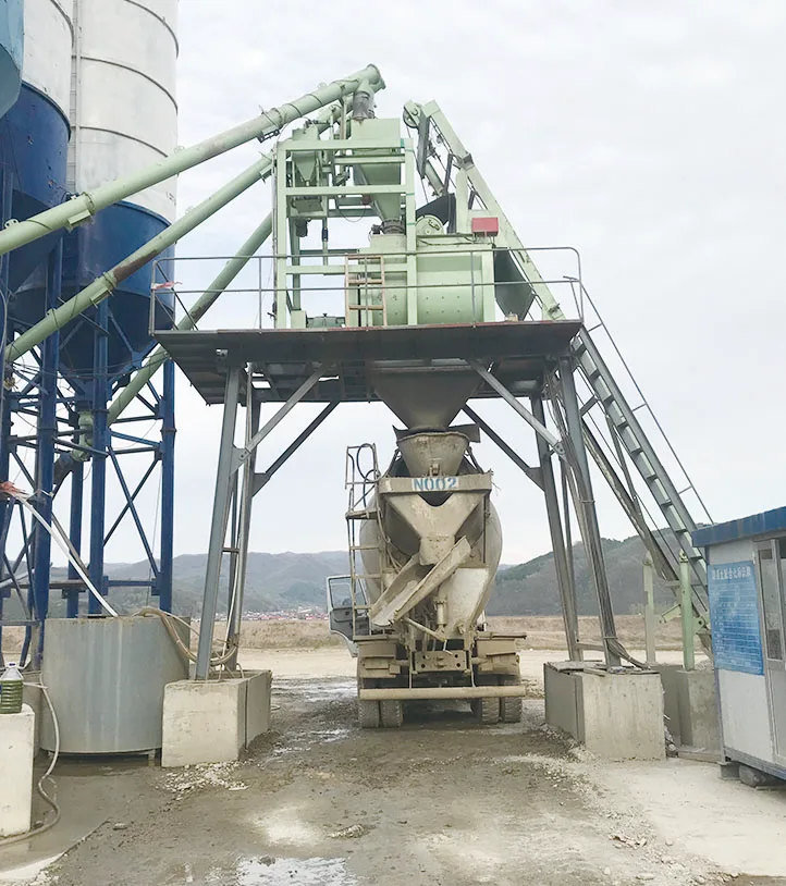 Hot selling HZS25 HZS35 HZS50 HZS60 HZS90 m3/h concrete mixing batching plant factory direct sales