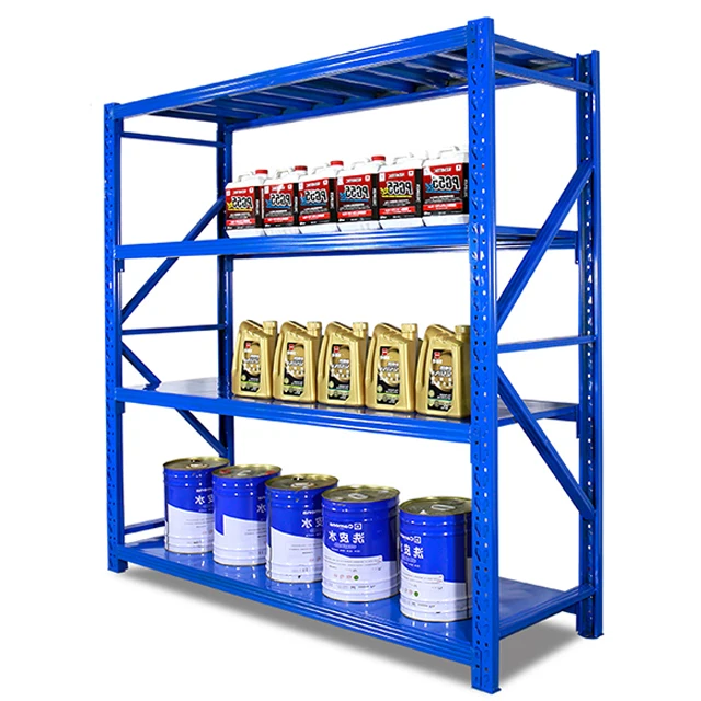 Wholesale Price Large Areas Racks Steel Shelving Warehouse Racking System Storage Light Duty Shelf