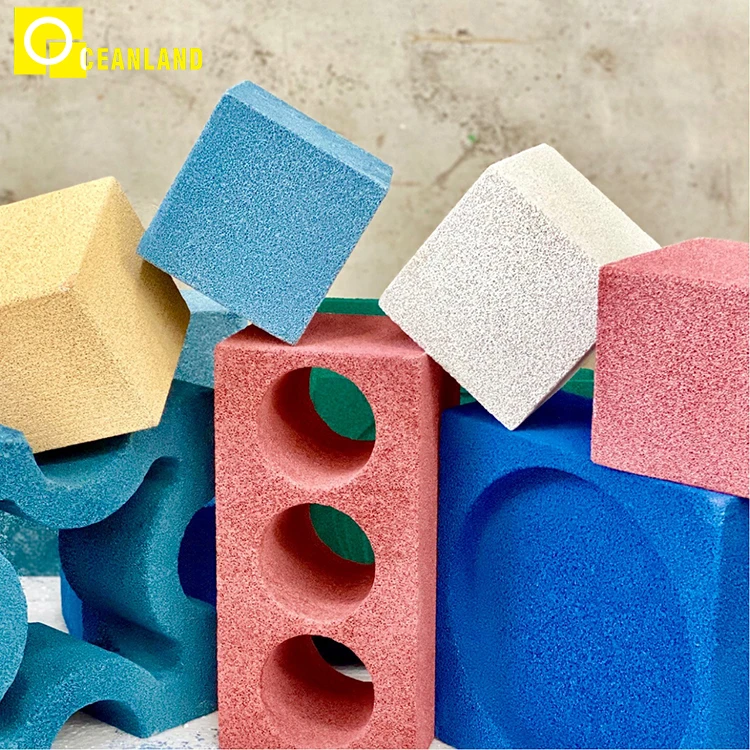 Foshan оптовая продажа яркий качественный дизайн уличный глиняный керамический полый кирпич