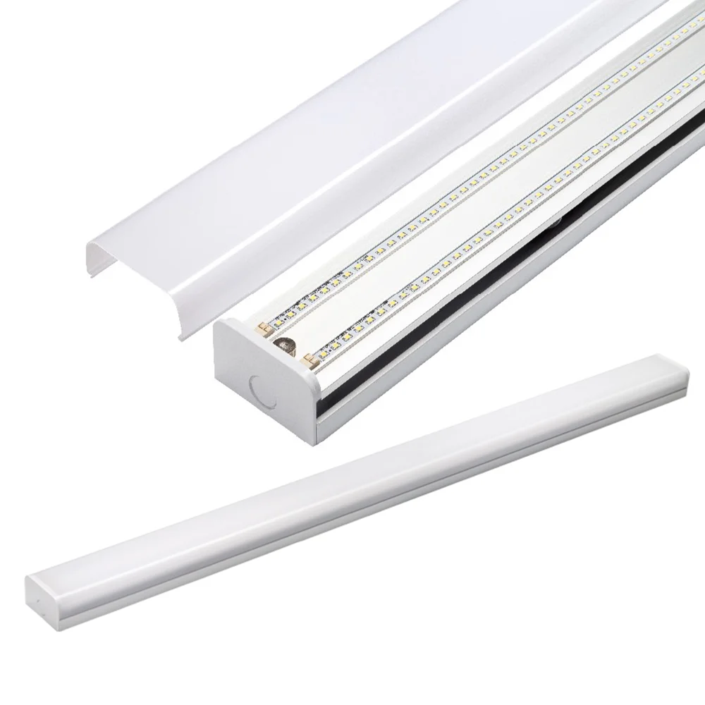 2ft 4ft 5ft LED ceiling light aluminum housing 0-10v dimming motion sensor led linear tube lights