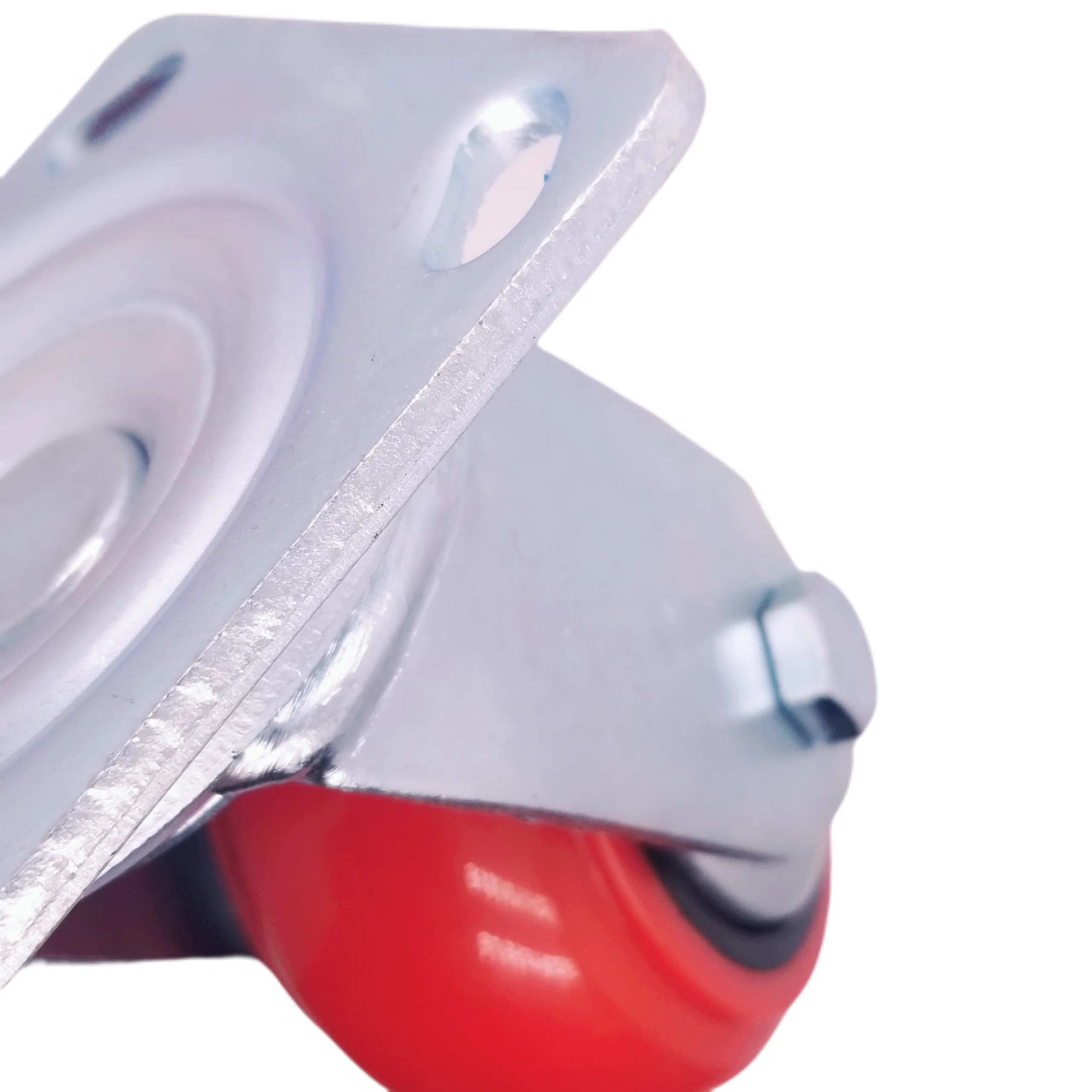 High-inquiry Products Waterproof Plate Swivel 6 Inch Load 350kg PVC PU Medical Cart Heavy Duty Caster