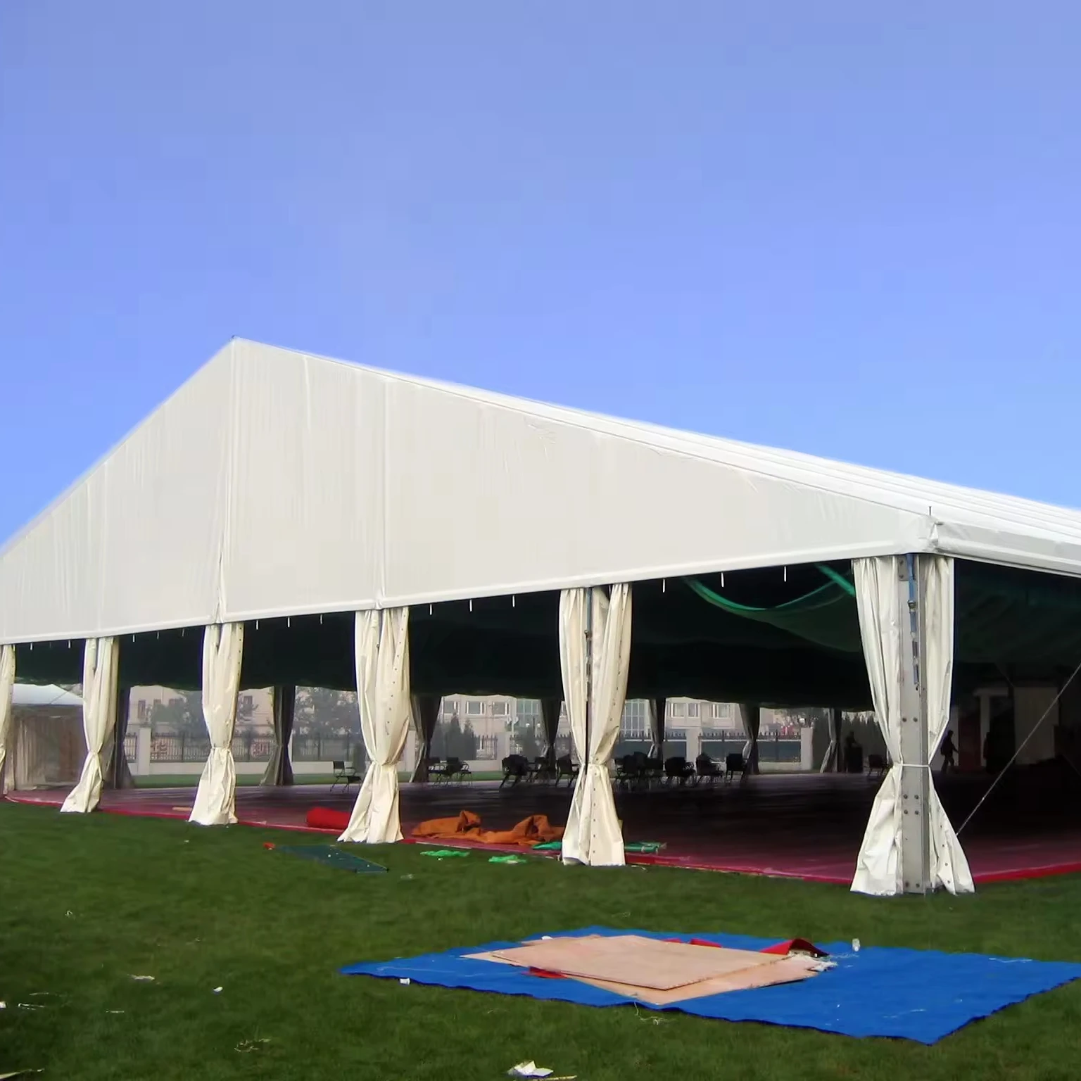 Outdoor Aluminum Frame Event & Wedding Party Tent for 300 People Canvas Canopy Tent for Outdoor Usage