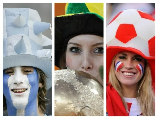 World Cup 2022 Products Head Wear Fans Soccer Crazy Horn Hat Football Fan Funny Hats