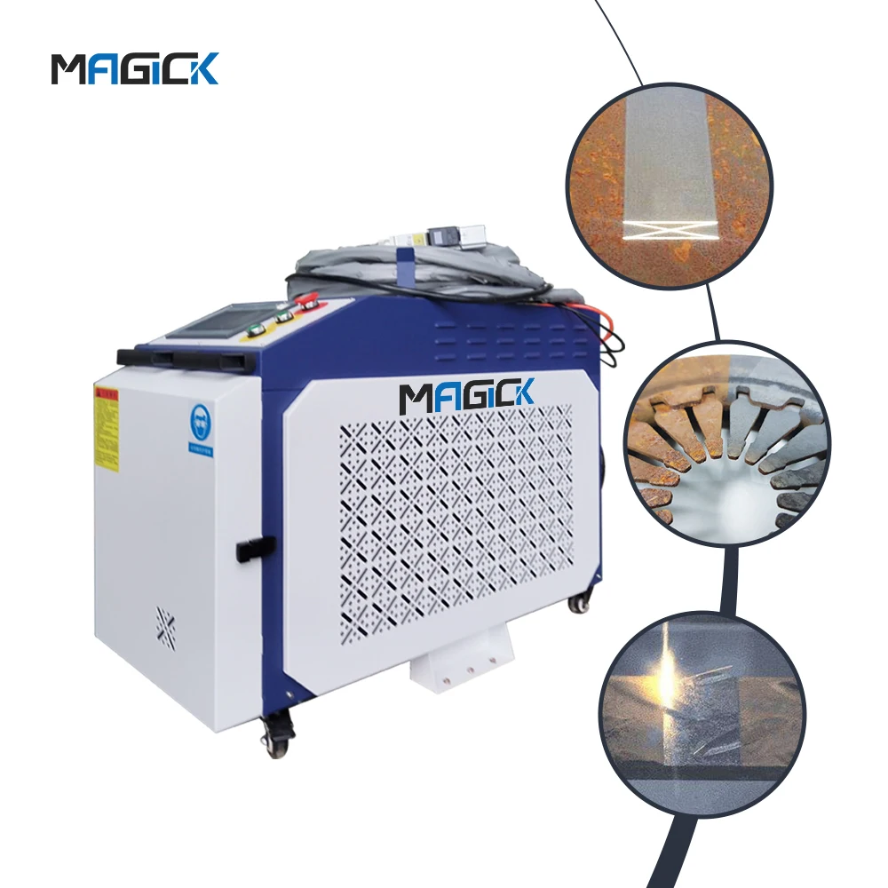 2000W handheld Fiber laser cleaning machine rust removal for oxide coating laser cleaning machine for metal rust