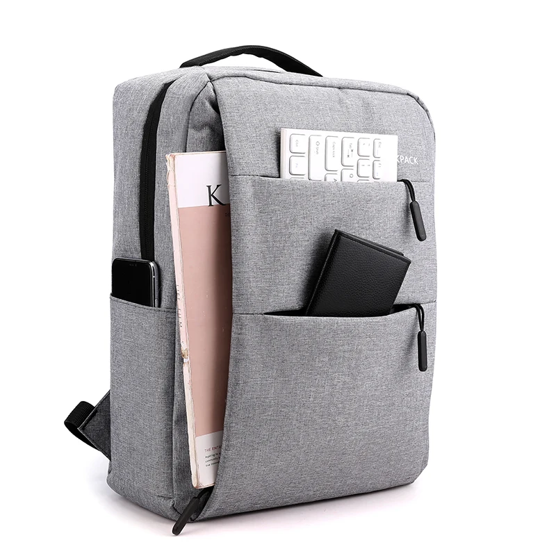 factory wholesale business waterproof laptop bags supplier school travel women men smart backpack