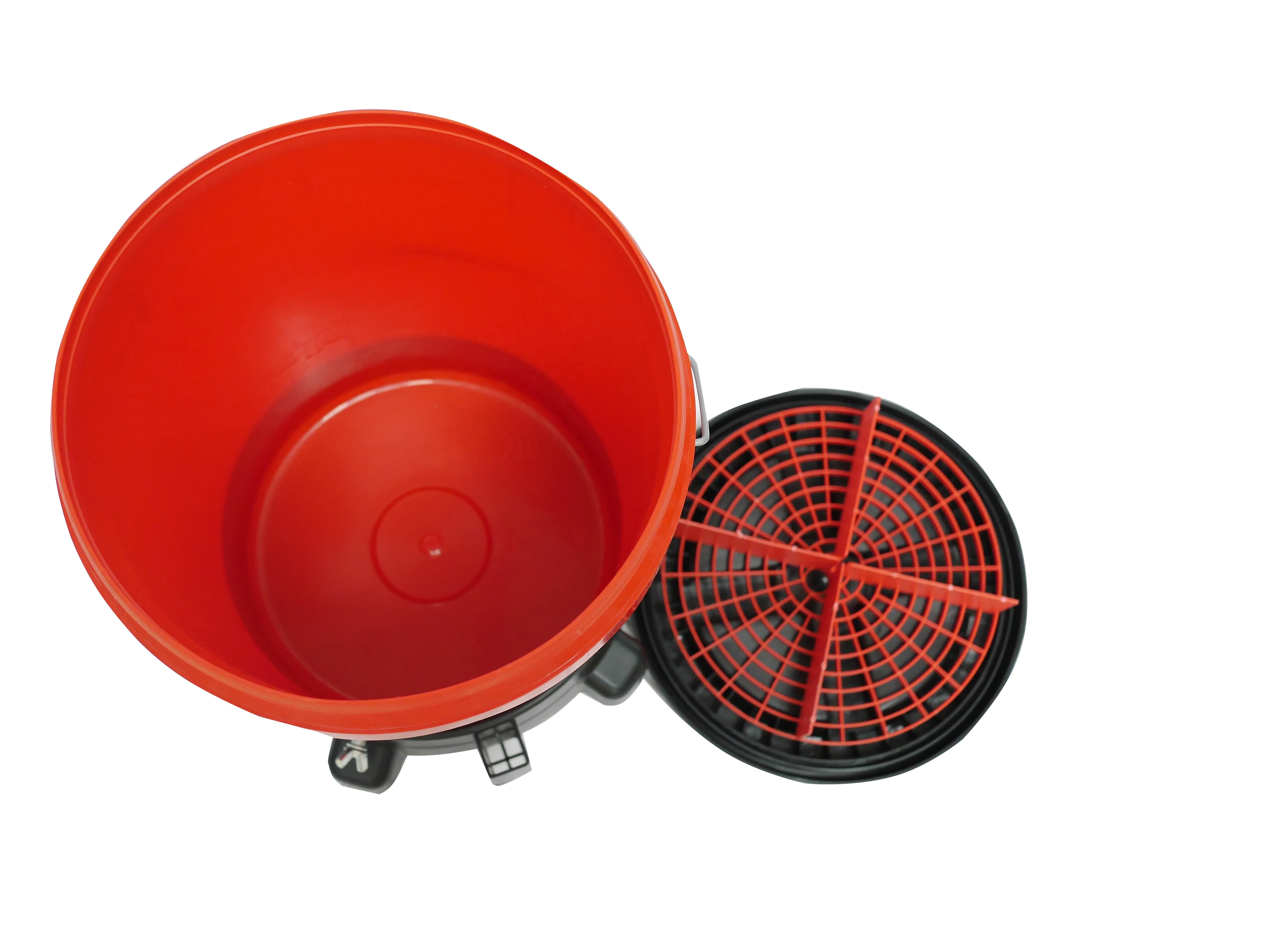 Plastic Bucket Dolly With 5 Wheels and 2 Locking Casters For Easy Car Washing Trolley Dolly Heavy Duty